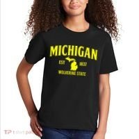 Michigan The Wolverines State Kids T-Shirt thumb 2