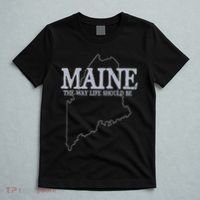 Maine The Way Life Should Be State Pride T-Shirt thumb 5