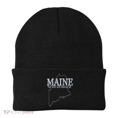 Maine The Way Life Should Be State Pride Beanie