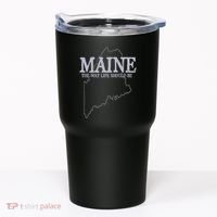 Maine The Way Life Should Be State Pride Tumbler thumb 0