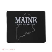 Maine The Way Life Should Be State Pride Mousepad thumb 0
