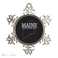 Maine The Way Life Should Be State Pride Ornament thumb 0