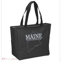 Maine The Way Life Should Be State Pride Tote Bag thumb 2