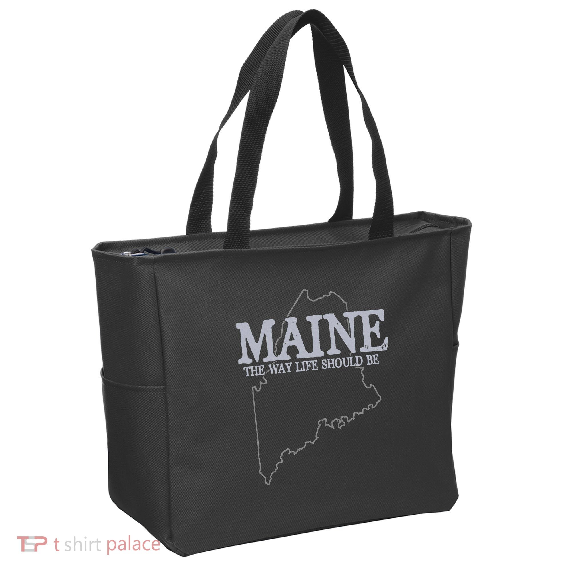 Maine The Way Life Should Be State Pride Tote Bag