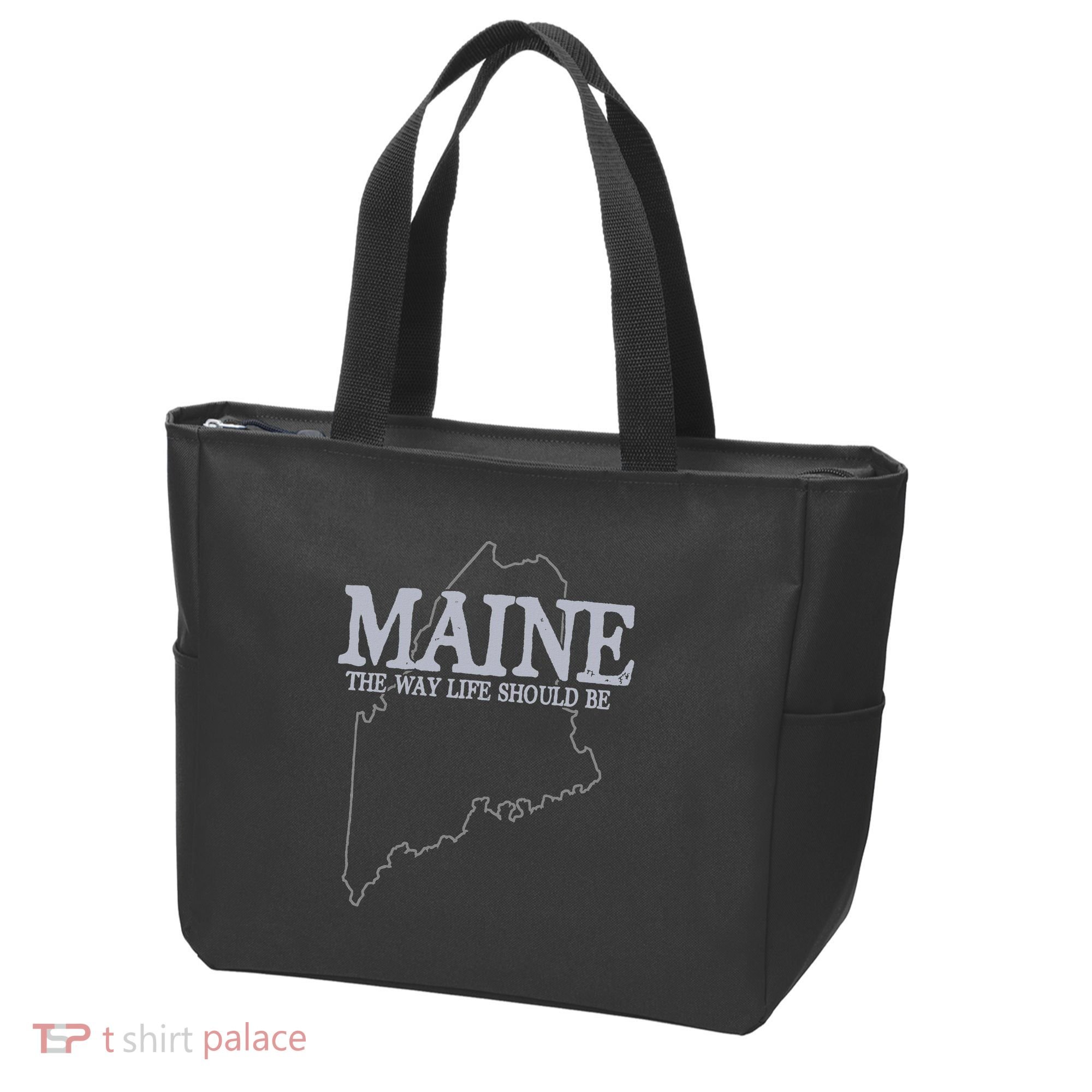 Maine The Way Life Should Be State Pride Tote Bag