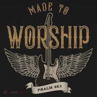 Made To Worship Psalm 95 1 Christian Worship Bible Verse Women's Hoodie thumb 2