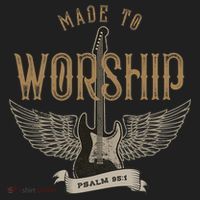 Made To Worship Psalm 95 1 Christian Worship Bible Verse Golf Towel thumb 3