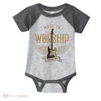 Made To Worship Psalm 95 1 Christian Worship Bible Verse Infant Baby Jersey Bodysuit thumb 0