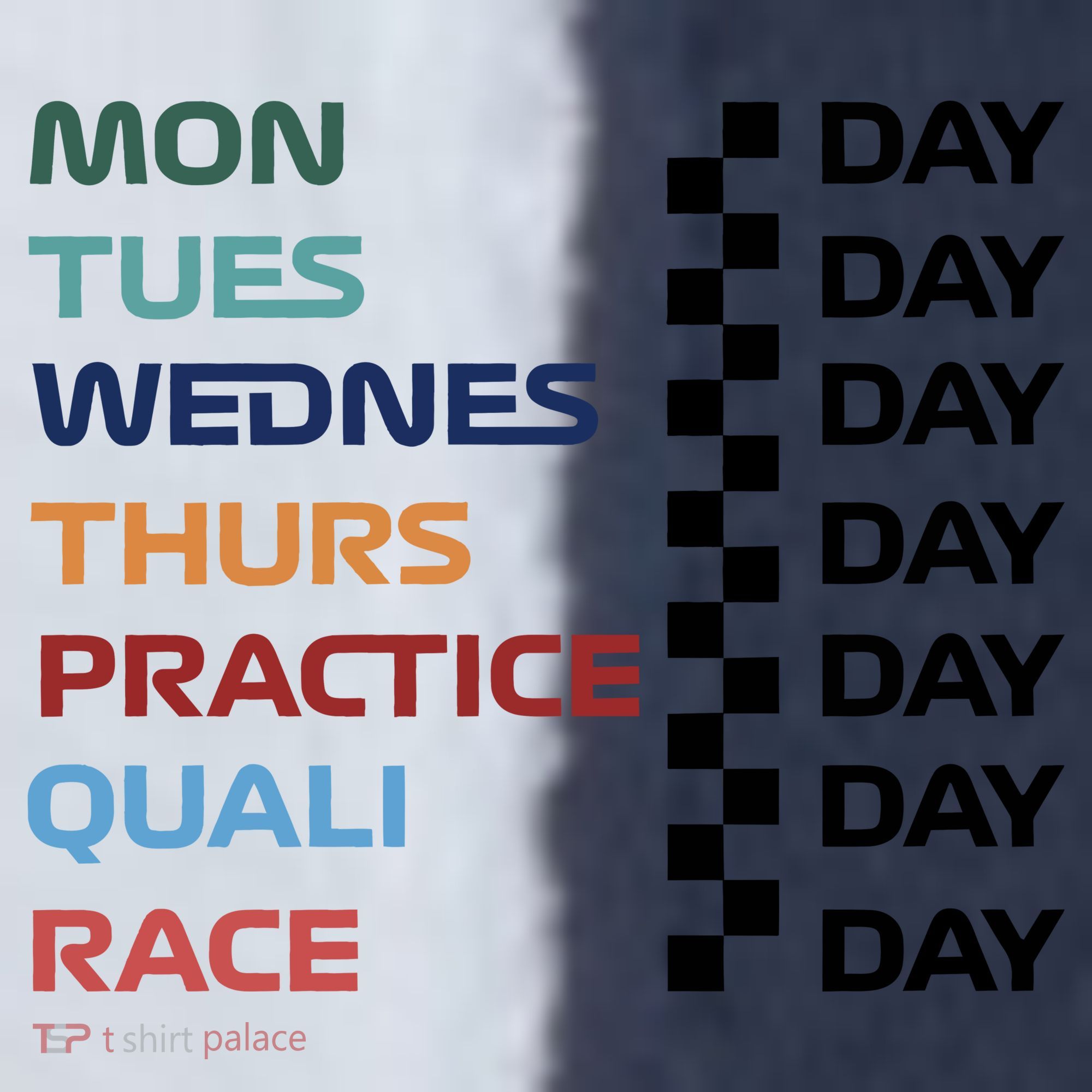 Mon Tues Wednes Thurs Practice Quali Race Day Sport-Tek Competitor United Soccer Jersey