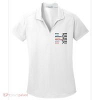 Mon Tues Wednes Thurs Practice Quali Race Day Women's Dry Zone Grid Polo thumb 0