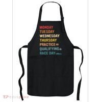 Mon Tue Wed Thu Practice Qualifying Race Day Apron thumb 0