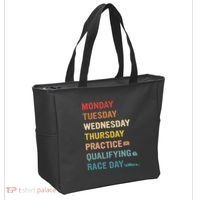 Mon Tue Wed Thu Practice Qualifying Race Day Tote Bag thumb 2