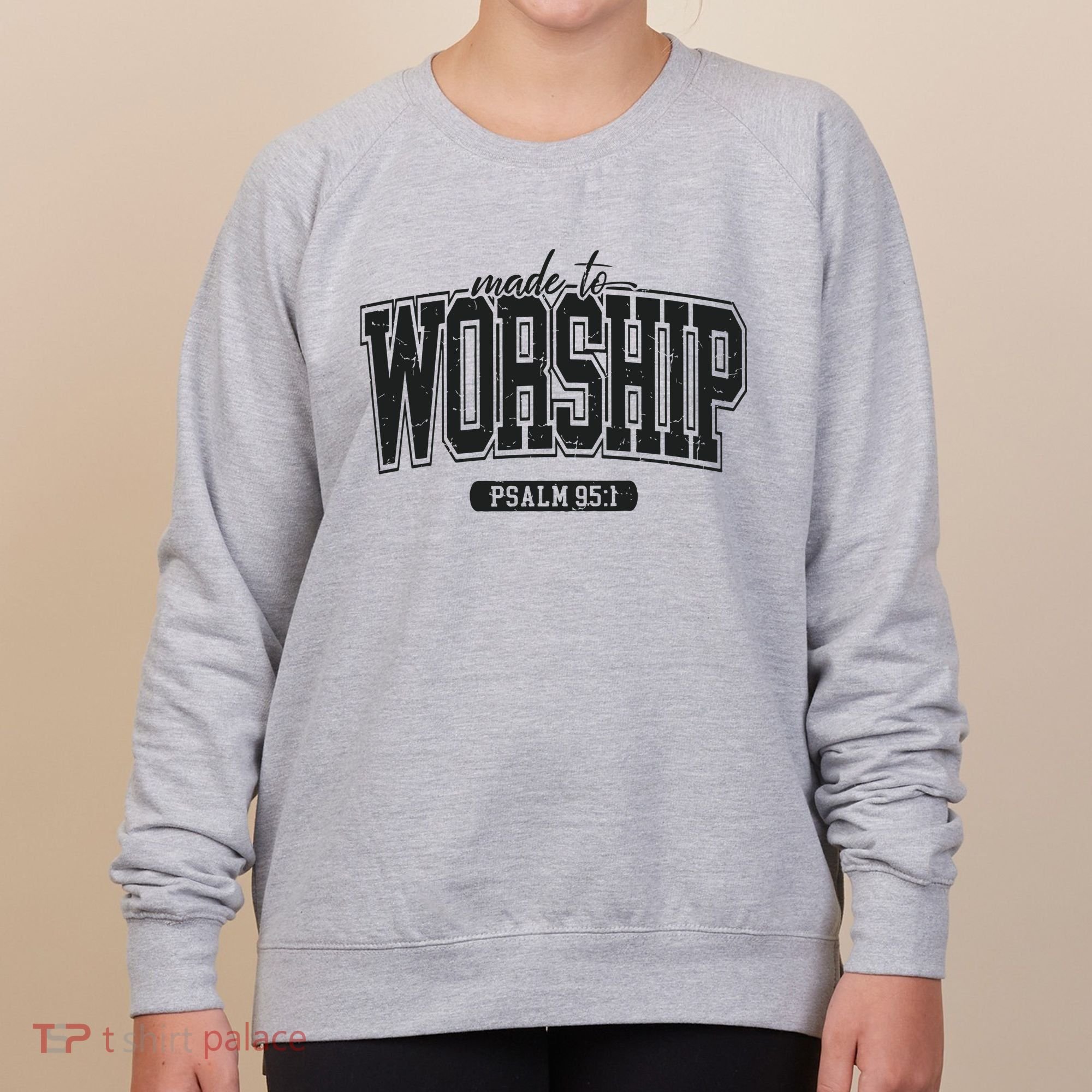 Made To Worship Christian Women's Sweatshirt