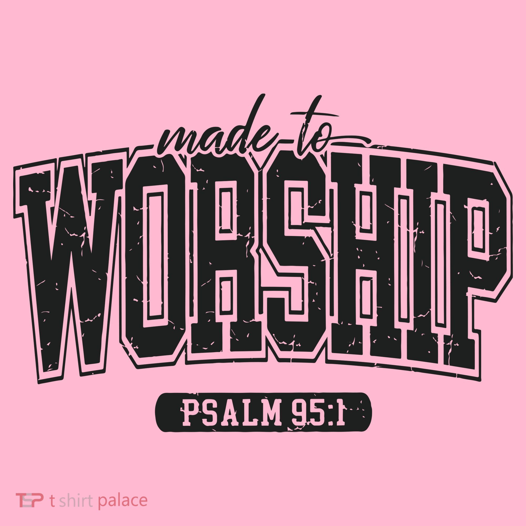 Made To Worship Christian Coaster