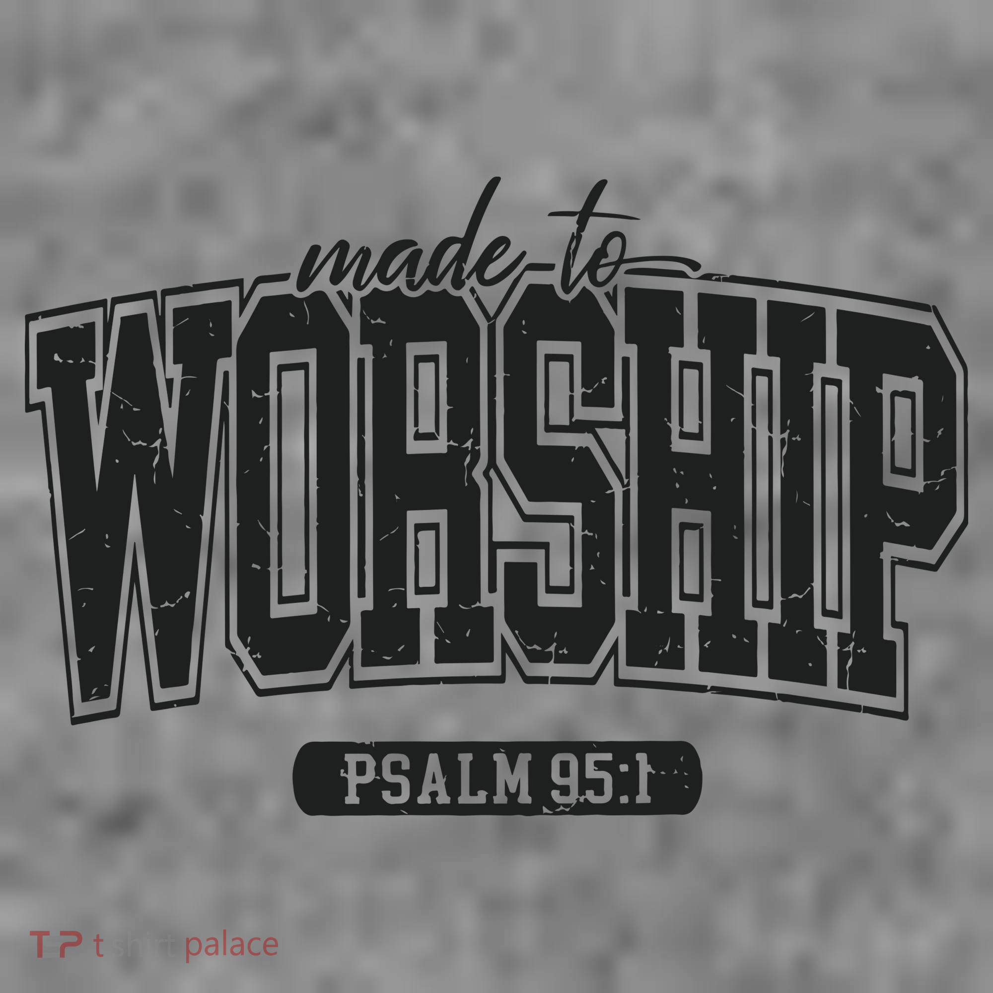 Made To Worship Christian Toddler Hoodie