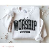 Made To Worship Christian Sweatshirt thumb 2