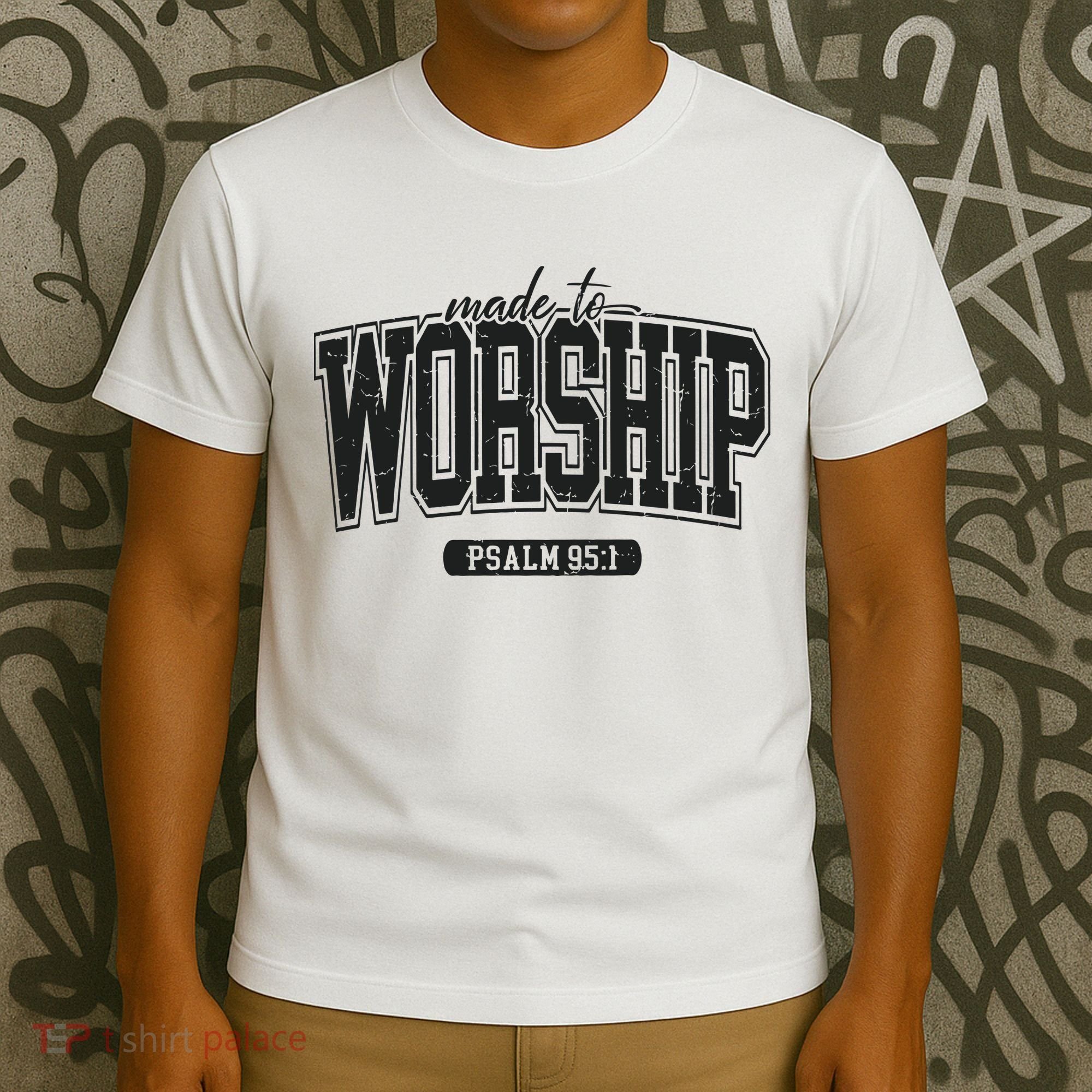 Made To Worship Christian T-Shirt