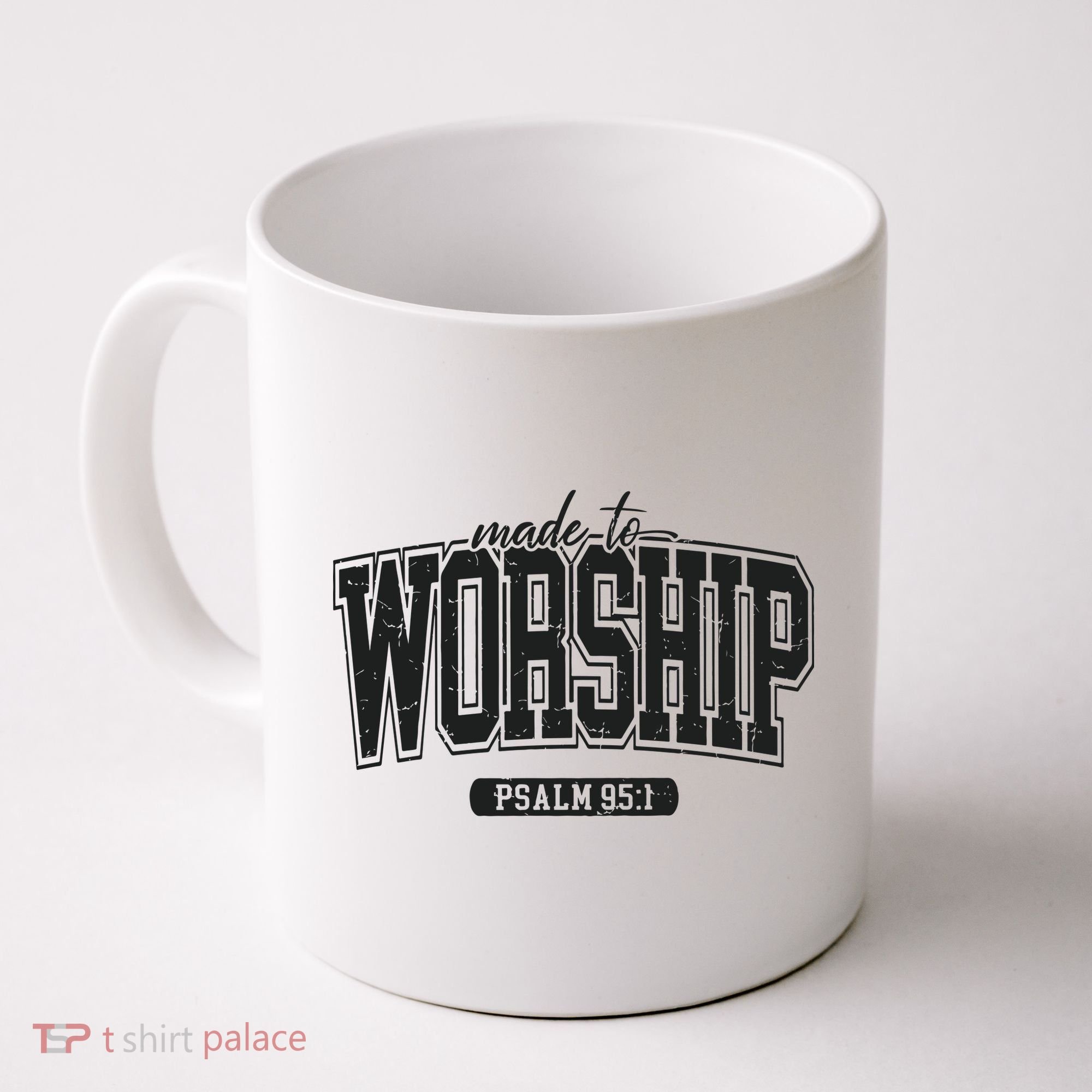 Made To Worship Christian Coffee Mug