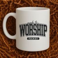 Made To Worship Christian Coffee Mug thumb 2