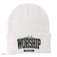 Made To Worship Christian Beanie thumb 0