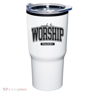 Made To Worship Christian Tumbler