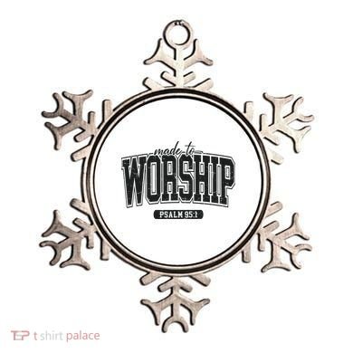 Made To Worship Christian Ornament