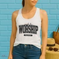 Made To Worship Christian Women's Tank Top thumb 2