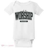 Made To Worship Christian Baby Bodysuit thumb 0