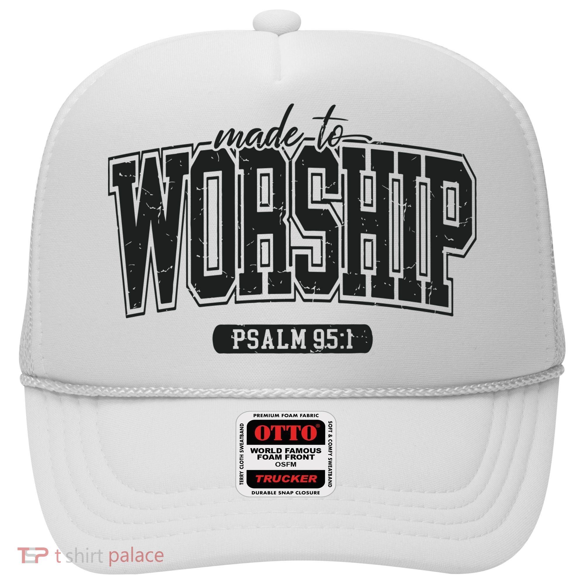 Made To Worship Christian Hat