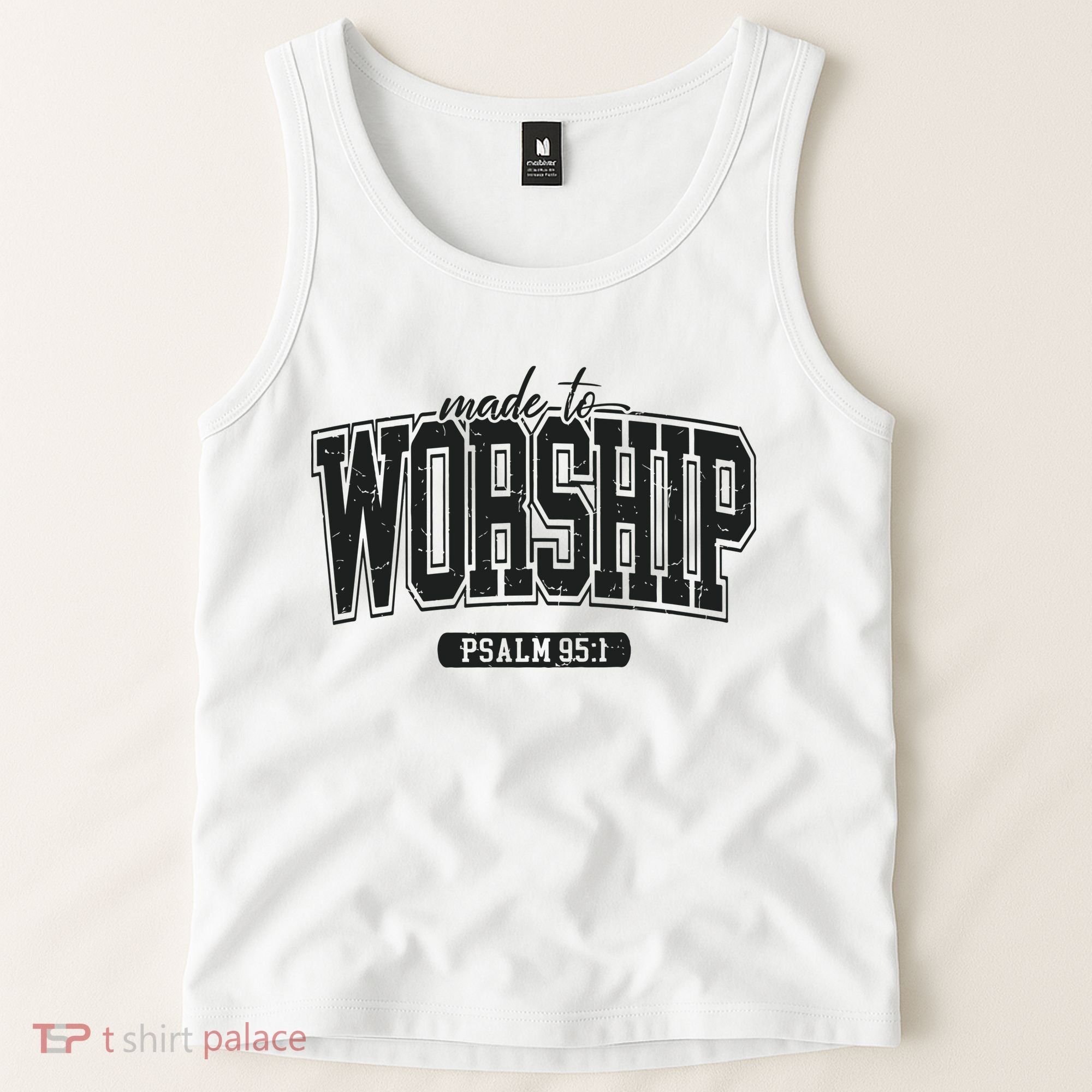 Made To Worship Christian Tank Top