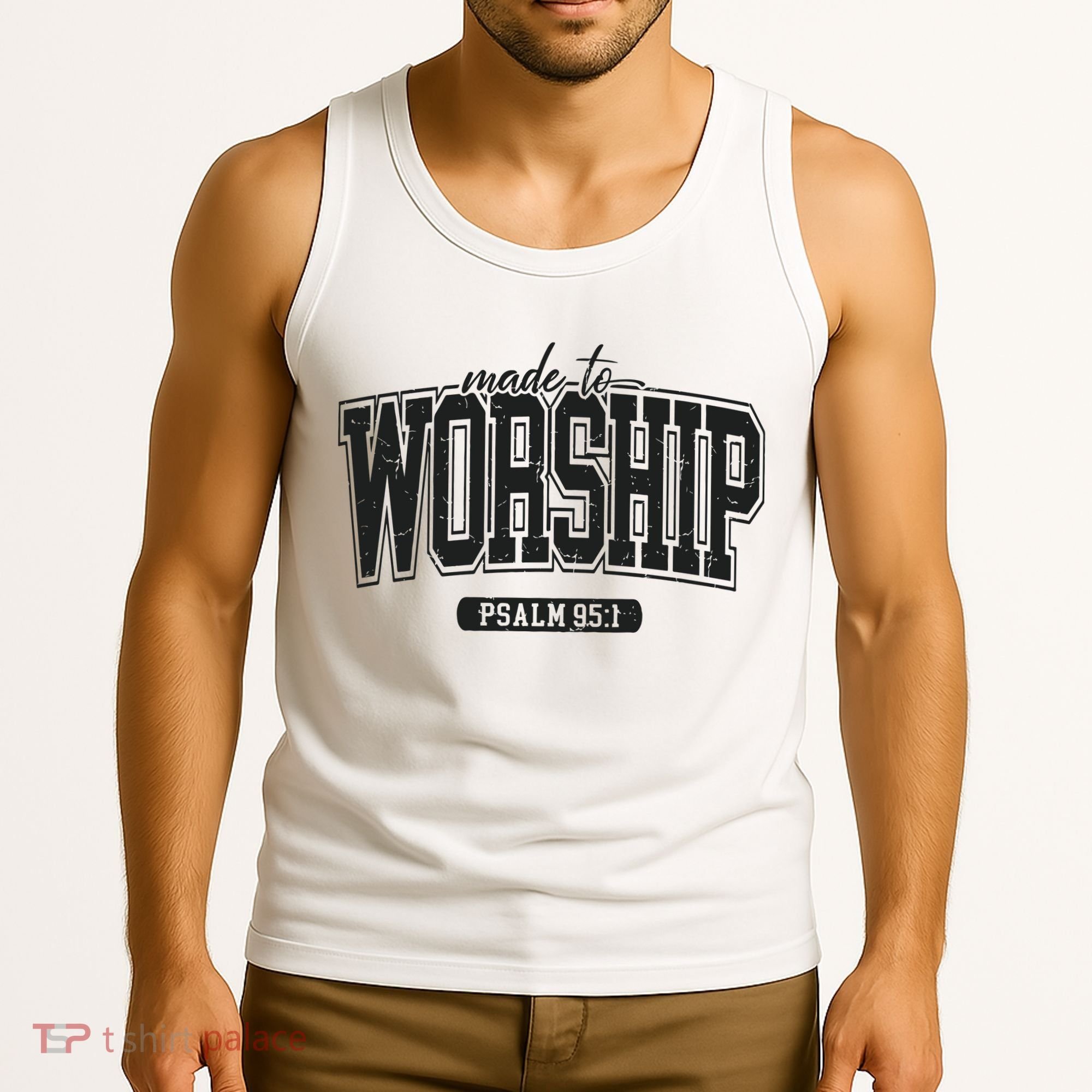 Made To Worship Christian Tank Top