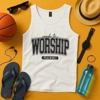 Made To Worship Christian Tank Top thumb 4