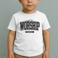 Made To Worship Christian Toddler T-Shirt thumb 2