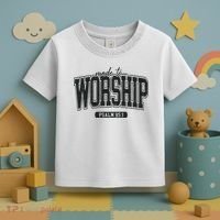 Made To Worship Christian Toddler T-Shirt thumb 3