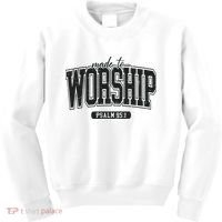 Made To Worship Christian Kids Sweatshirt thumb 0