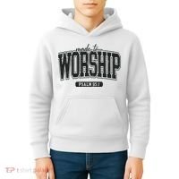 Made To Worship Christian Kids Hoodie thumb 4