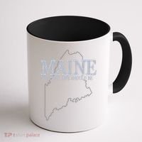 Maine The Way Life Should Be State Pride Coffee Mug thumb 1