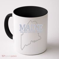 Maine The Way Life Should Be State Pride Coffee Mug thumb 0