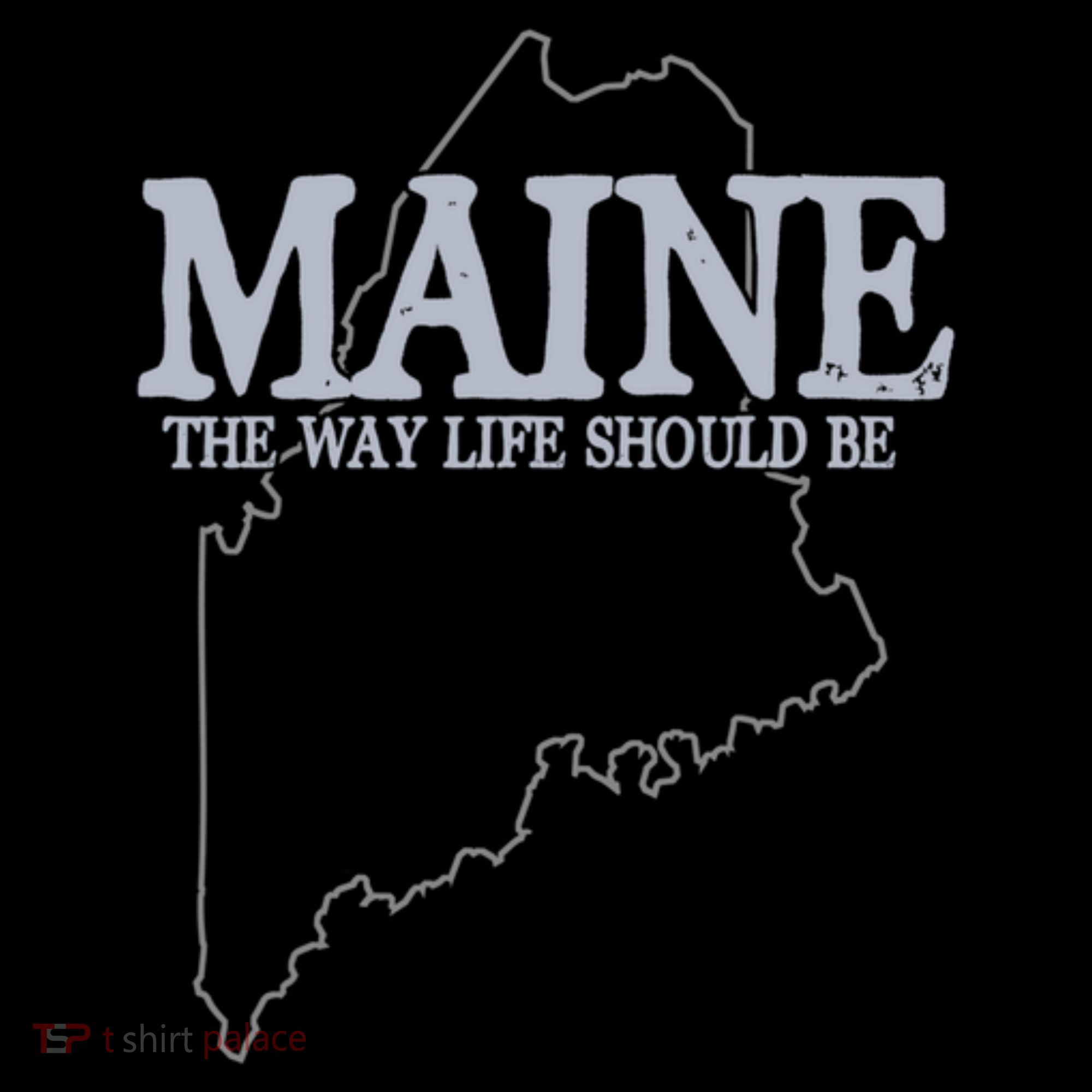 Maine The Way Life Should Be State Pride Coffee Mug