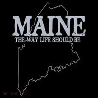Maine The Way Life Should Be State Pride Mousepad thumb 1