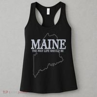 Maine The Way Life Should Be State Pride Women's Tank Top thumb 3