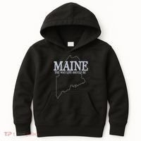 Maine The Way Life Should Be State Pride Kids Hoodie thumb 0
