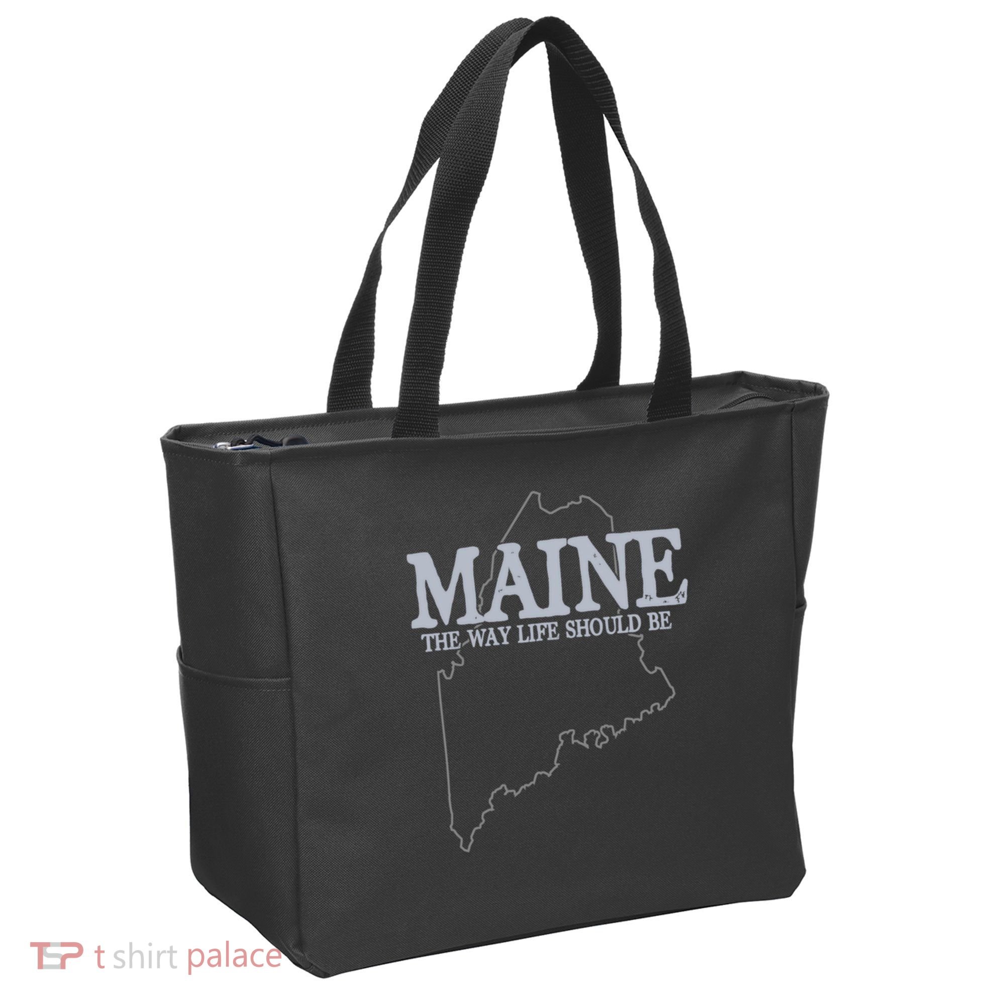 Maine The Way Life Should Be State Pride Tote Bag