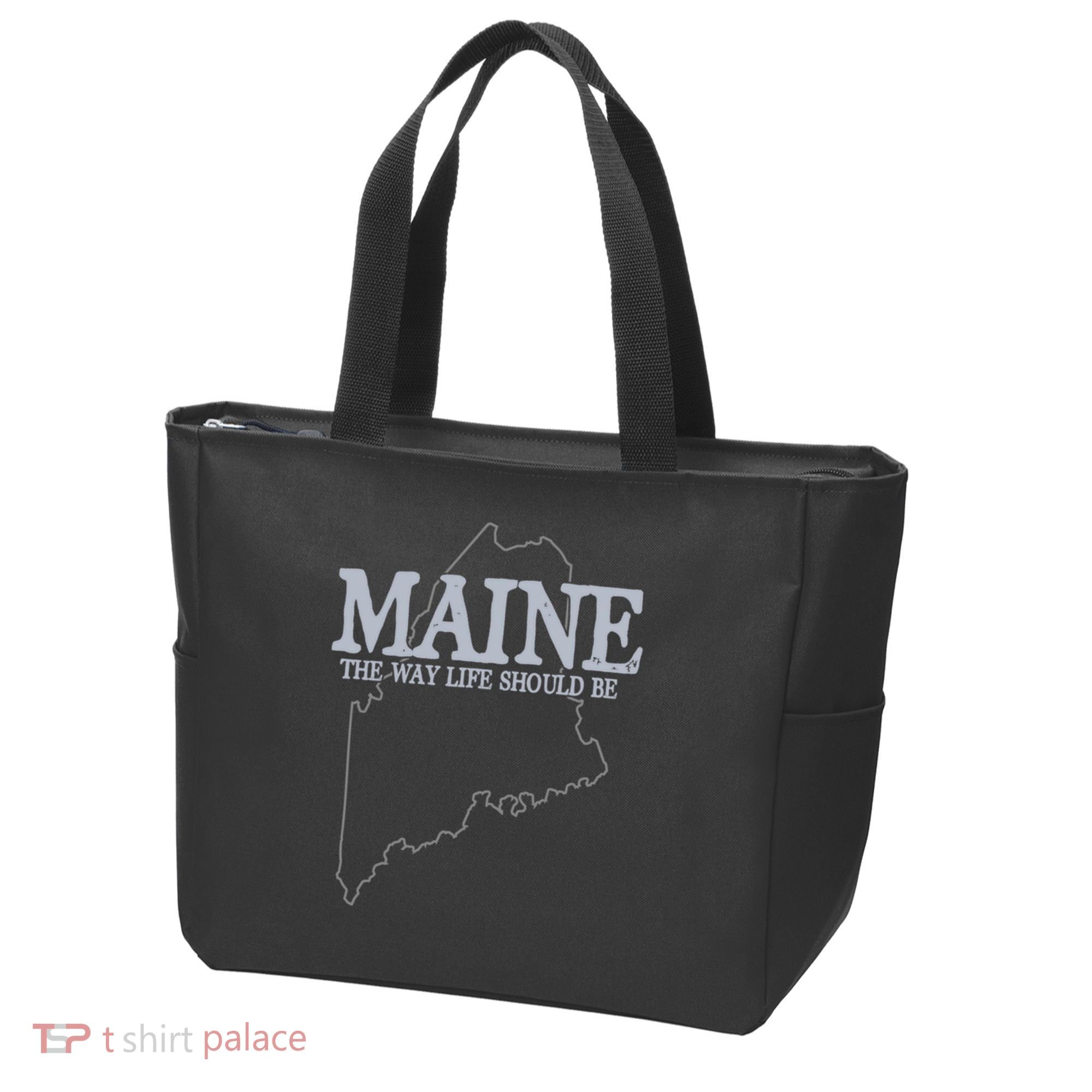 Maine The Way Life Should Be State Pride Tote Bag