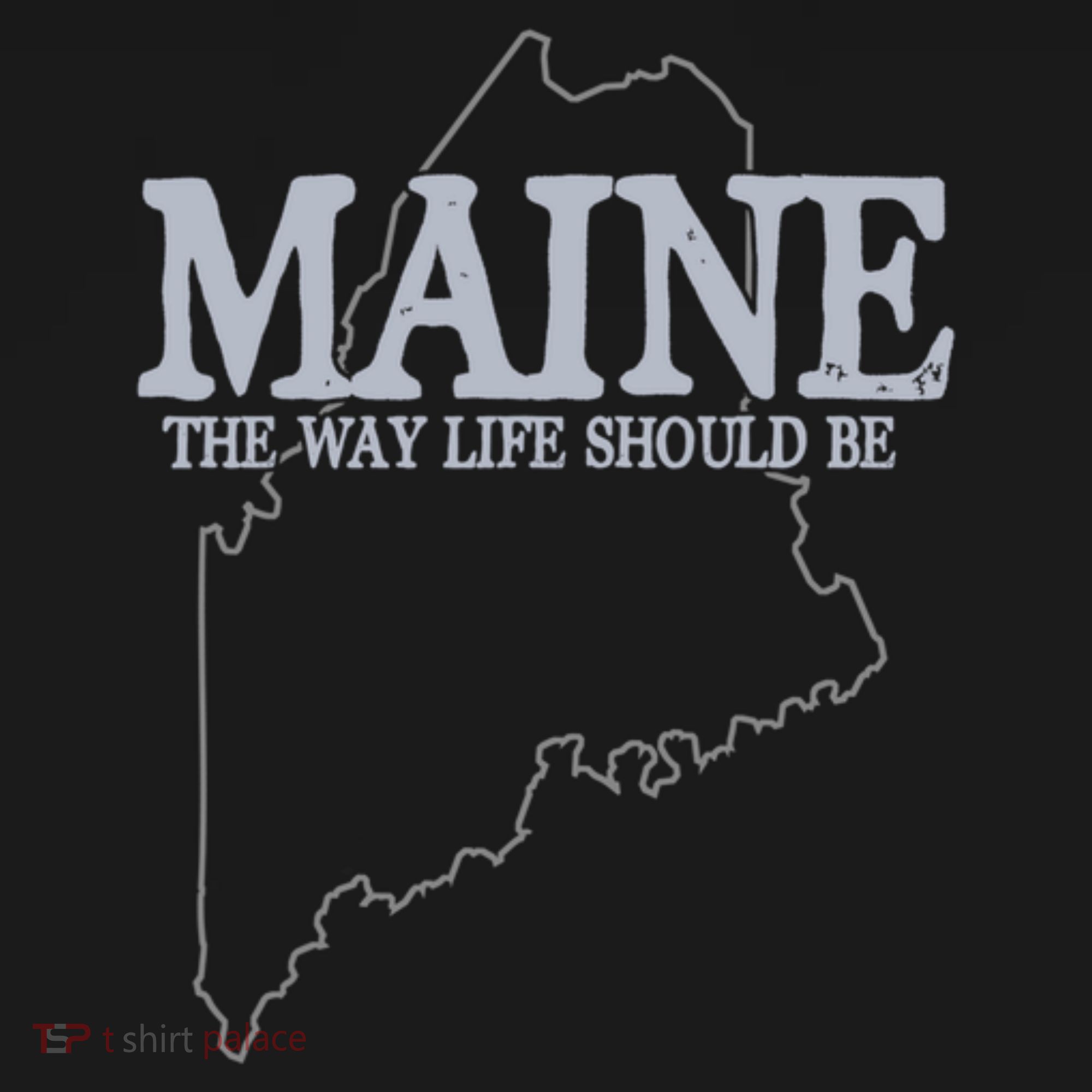 Maine The Way Life Should Be State Pride Tote Bag