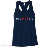 mtWTFss Days of the Week Red WTF Logo Women's Tank Top thumb 0