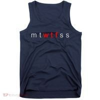 mtWTFss Days of the Week Red WTF Logo Tank Top thumb 0