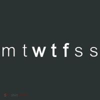 mtWTFss Days of the Week WTF Baby Bodysuit thumb 2