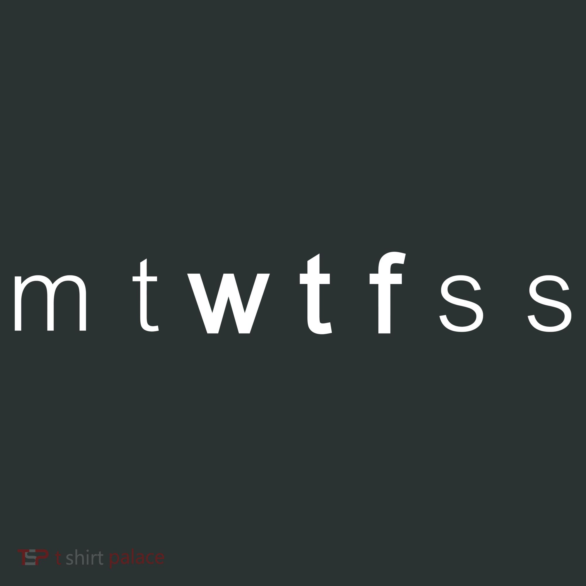 mtWTFss Days of the Week WTF Kids Sweatshirt
