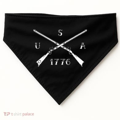 Muzzleloader Usa 1776 Flintlock Muzzleloading Rifle USA-Made Doggie Bandana
